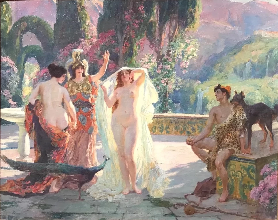 Paul Jean Gervais - Il giudizio di Paride (2)